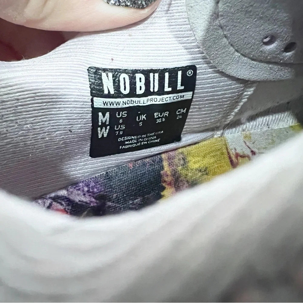 NOBULL PROJECT Lavender Splat-ter Sneakers Women’s 7.5